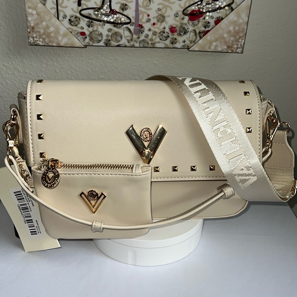 Valentino Orlandi Handbags - Valentino Orlandi Top Handle Crossbody Bag with Pouch